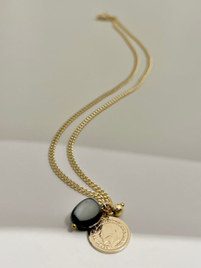 Labradorite necklace