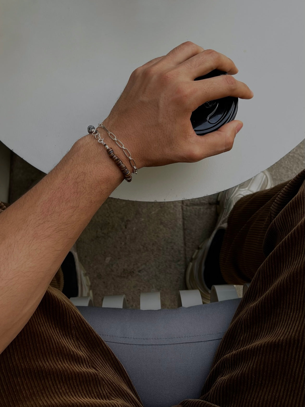 Silver Current Bracelet