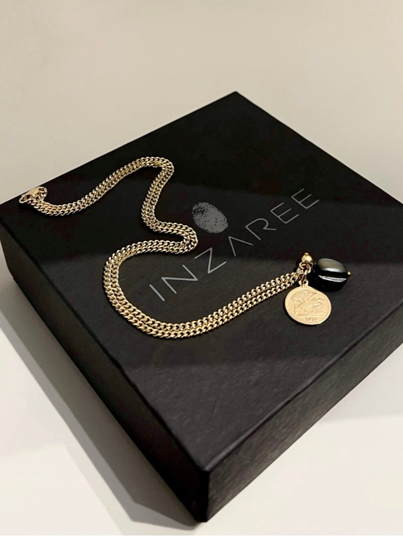 Labradorite necklace