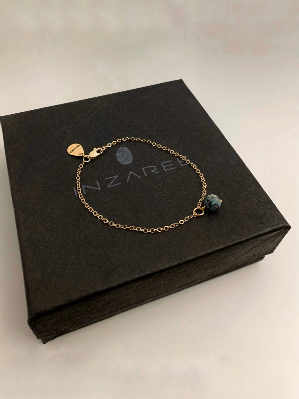 Golden earth bracelet