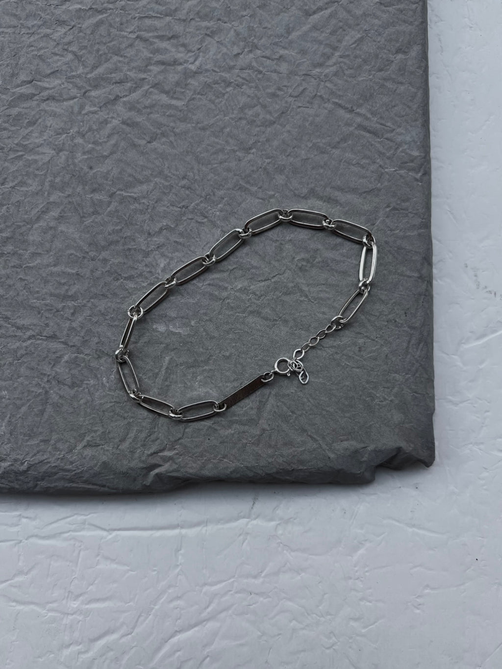 Silver Current Bracelet