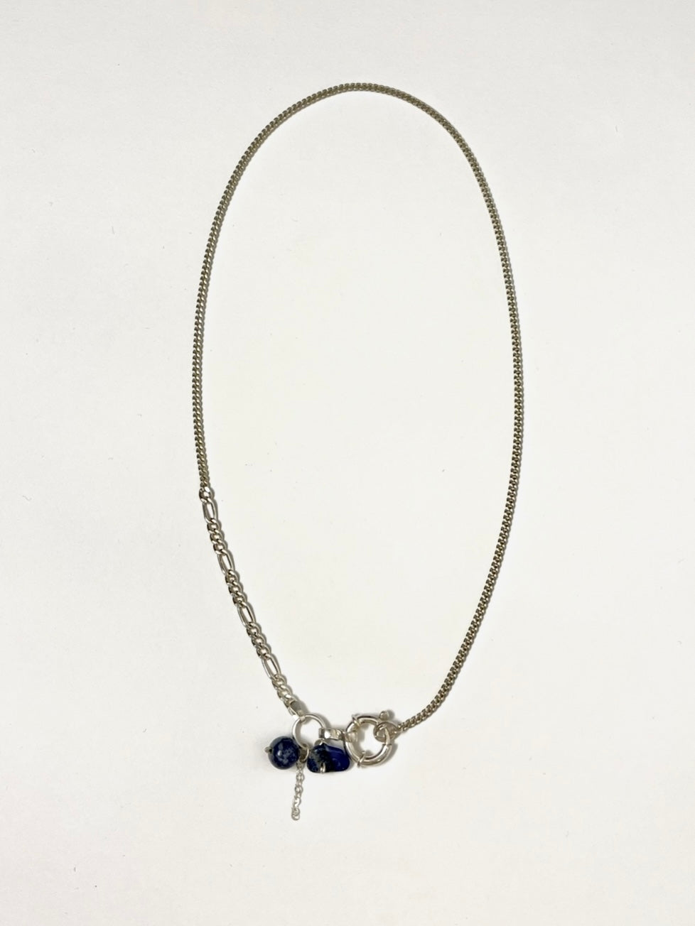 Blue pupil necklace