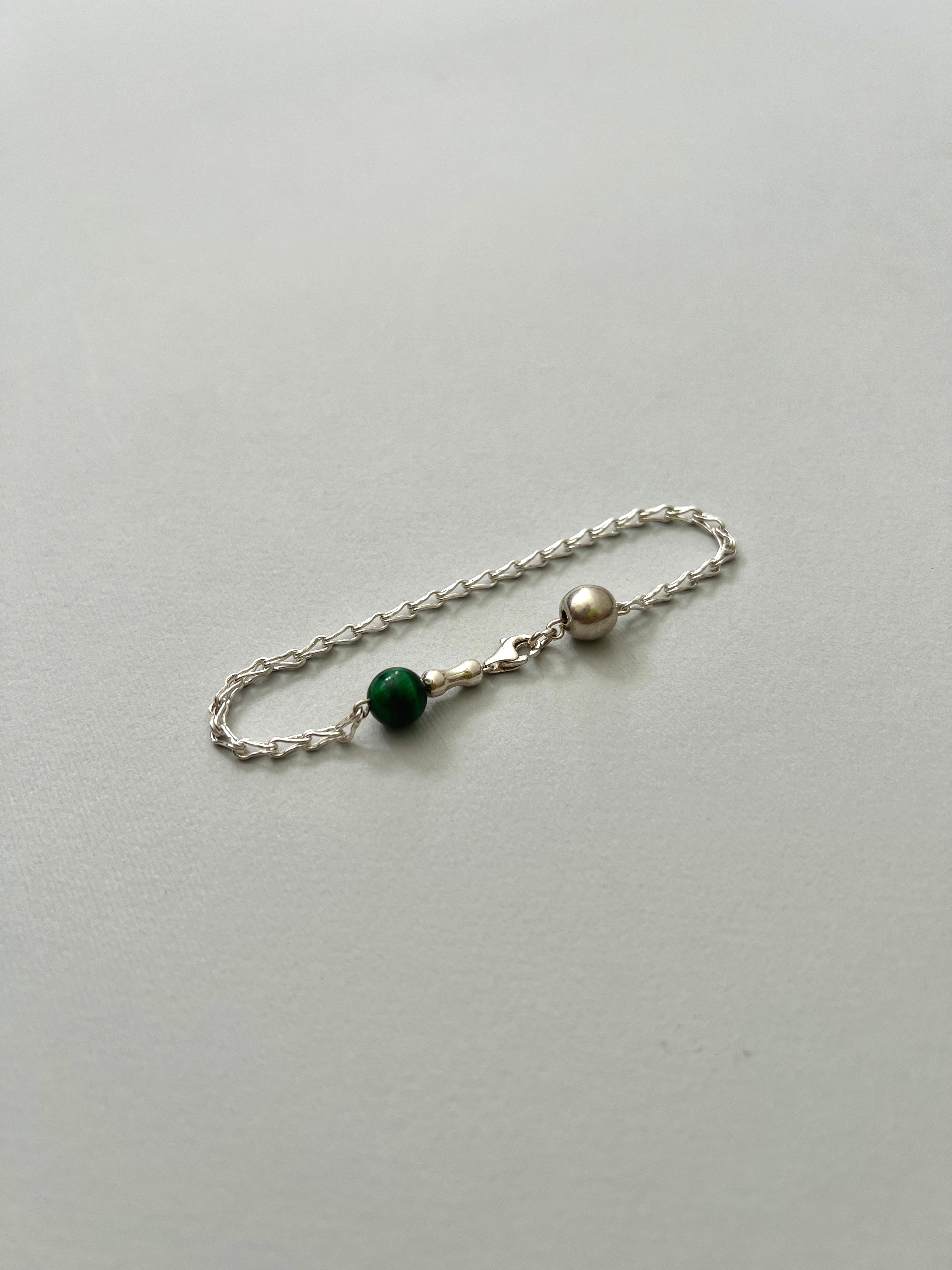 Green Anchor bracelet