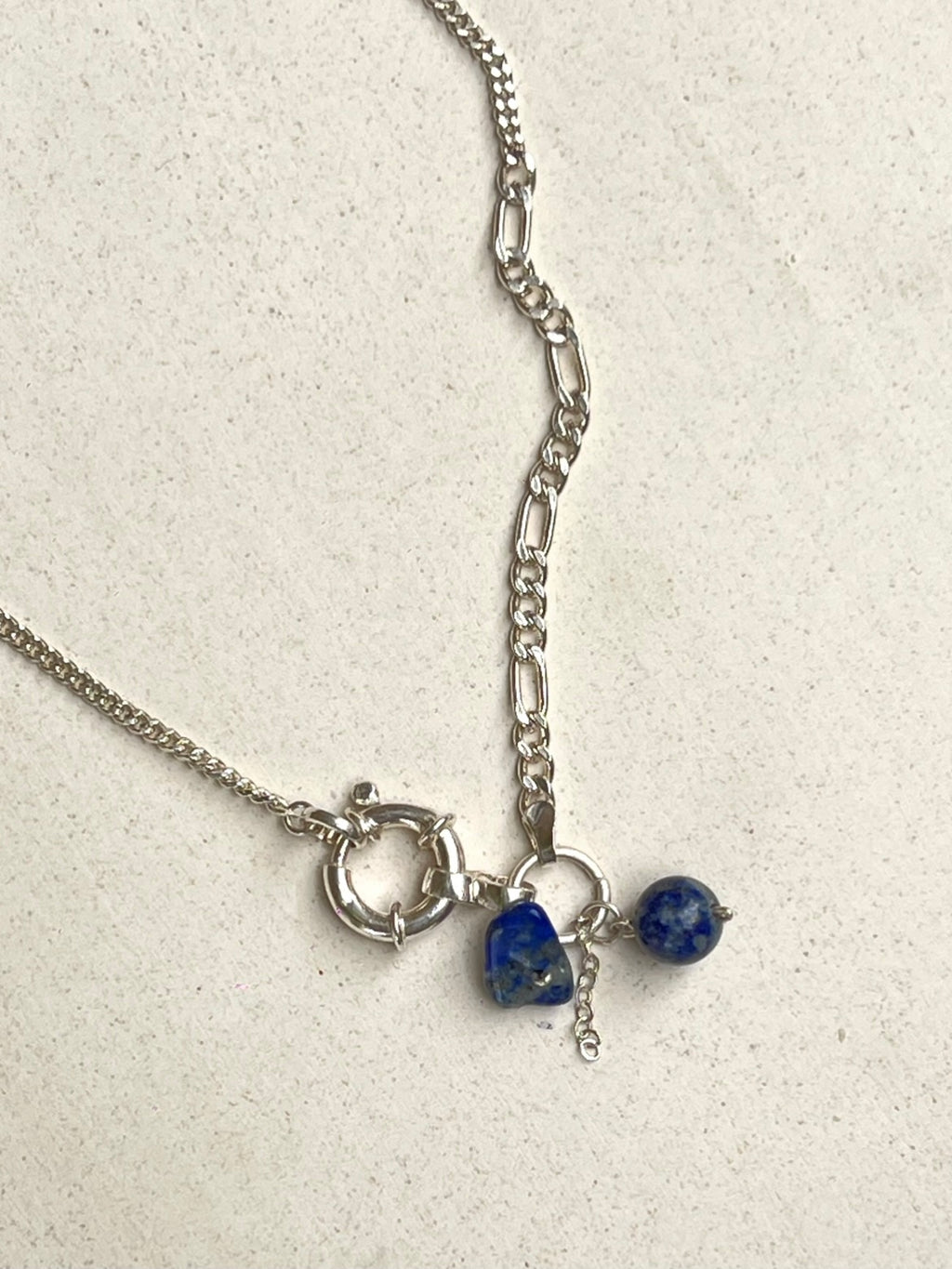 Blue pupil necklace